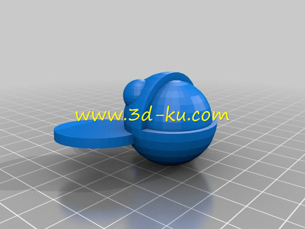 长着大嘴的米老鼠头模型的图片2