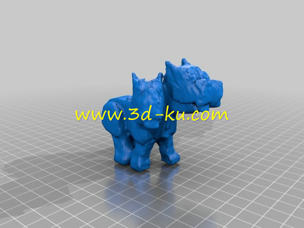 地狱恶犬三头狗模型的图片2