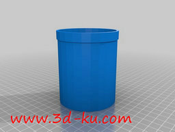3D打印模型用来盛放画笔的杯子的图片