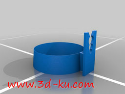 3D打印模型观赏鱼饲养环的图片
