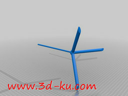 3D打印模型立轴式风车的图片