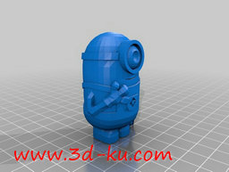3D打印模型一只眼睛的小黄人的图片