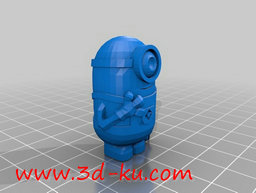 3D打印模型一只眼睛的小黄人的图片