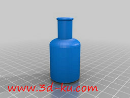 3D打印模型玻璃瓶坯模具的图片