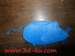 3D打印模型肥胖老鼠的图片