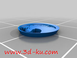 3D打印模型圆盘马头环的图片