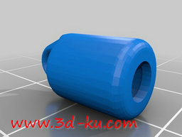 3D打印模型浴缸拉环吊坠的图片