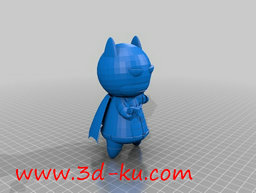 3D打印模型超萌蝙蝠侠的图片