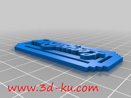 3D打印模型ID tag wit的图片