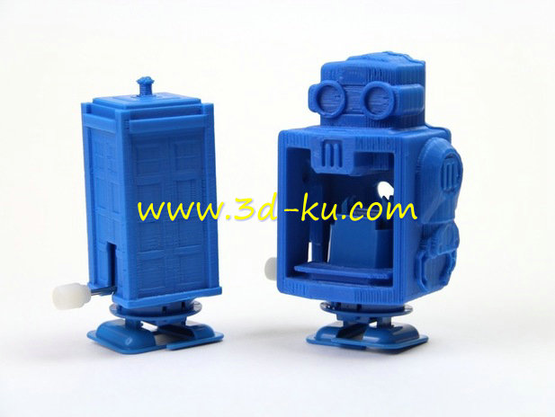 带发条的机器人模型的图片1