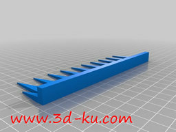 3D打印模型用于给鸟落脚小架字的图片