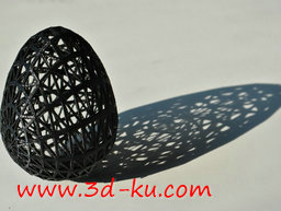 3D打印模型网状结构彩蛋的图片