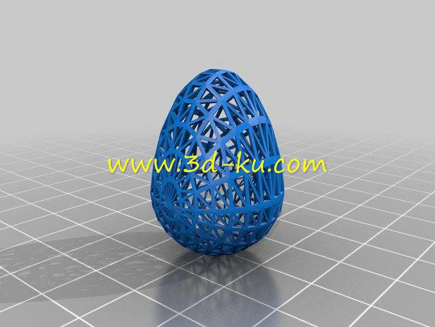 网状结构彩蛋模型的图片2