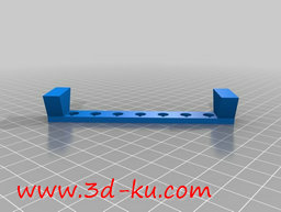 3D打印模型展示耳环的挂架的图片