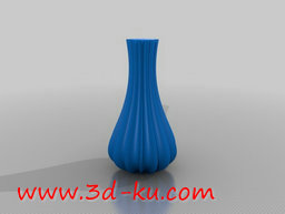 3D打印模型宽底西口的斯卡特花瓶的图片