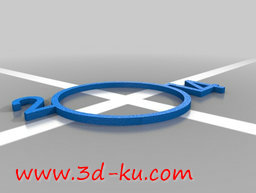 3D打印模型2014眼镜片的图片