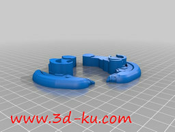3D打印模型组装的魔鬼外星人的图片