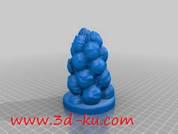 3D打印模型枝叶幼芽的图片