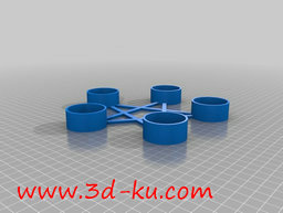 3D打印模型五角星的烛台的图片