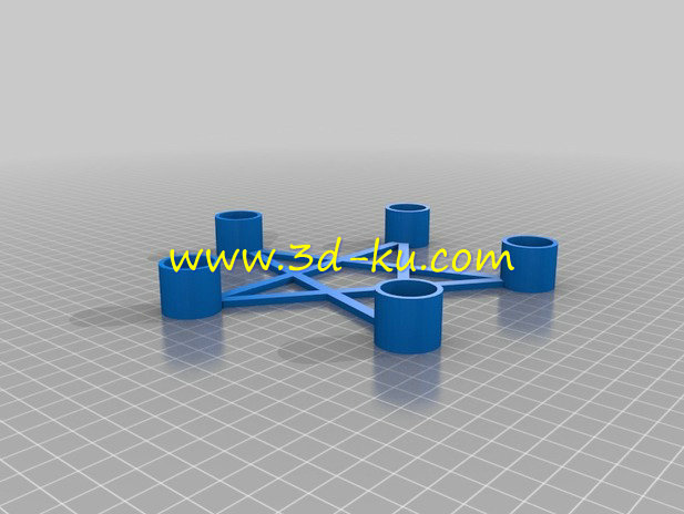 五角星的烛台模型的图片4