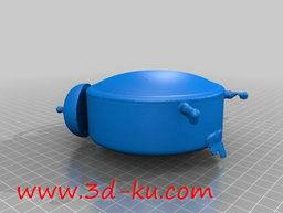 3D打印模型老式响铃闹钟的图片