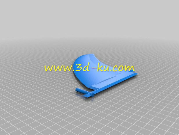 黄色的冲浪鳍模型的图片3