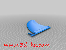 3D打印模型黄色的冲浪鳍的图片
