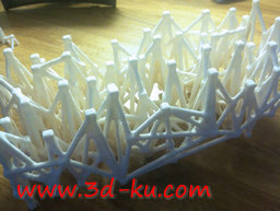 3D打印模型结构支架的图片