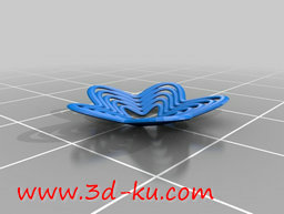 3D打印模型五角星托盘的图片