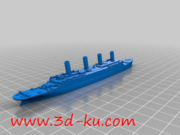 3D打印模型满载爱情的泰坦尼克号的图片