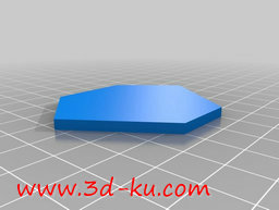 3D打印模型船锚造型的徽章的图片