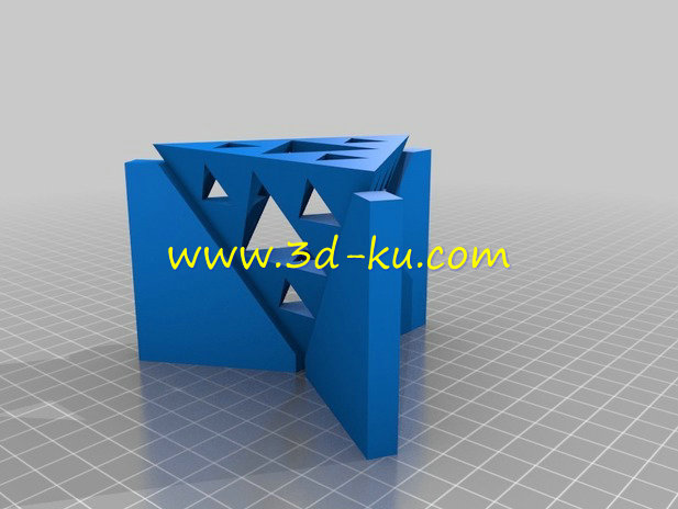 三棱锥基座模型的图片1