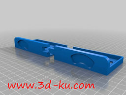 3D打印模型冰箱上的磁铁架的图片