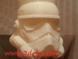 3D打印模型外星战士杯子的图片