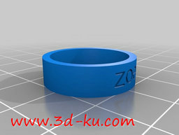 3D打印模型佐伊指环的图片