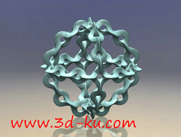 3D打印模型洛里波浪球的图片