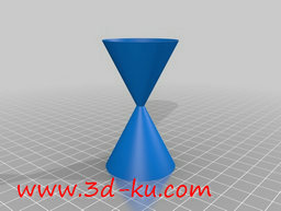 3D打印模型沙漏的图片
