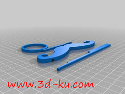 3D打印模型胡子眼镜的图片