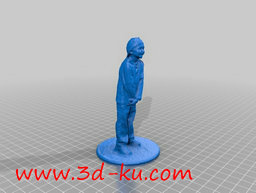 3D打印模型站立的乔伊的图片