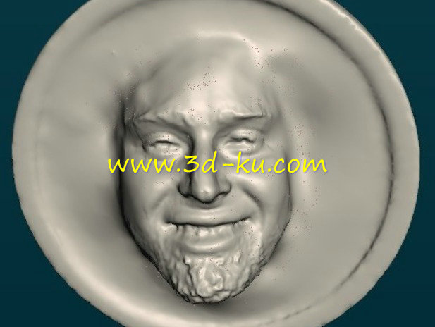 布拉特人脸硬币模型的图片1