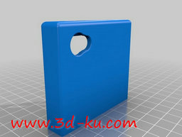 3D打印模型锯齿手机壳的图片