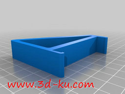 3D打印模型直角三角形手机座的图片