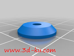 3D打印模型手动洗牌的机器的图片