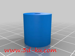 3D打印模型手动洗牌的机器的图片