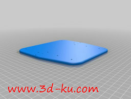 3D打印模型手动洗牌的机器的图片