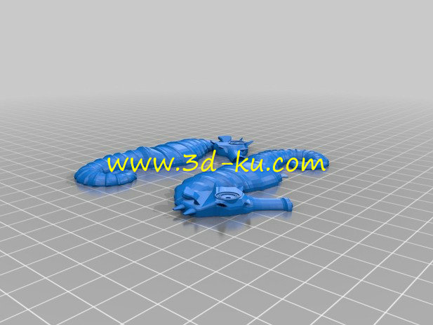 站立的海马模型的图片3