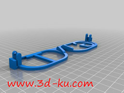 3D打印模型有趣的TG眼镜的图片