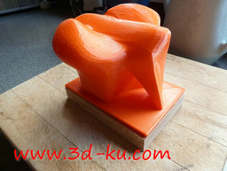 3D打印模型座椅的图片
