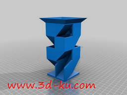 3D打印模型骰子滑梯的图片