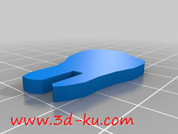 3D打印模型3D金鱼拼图的图片